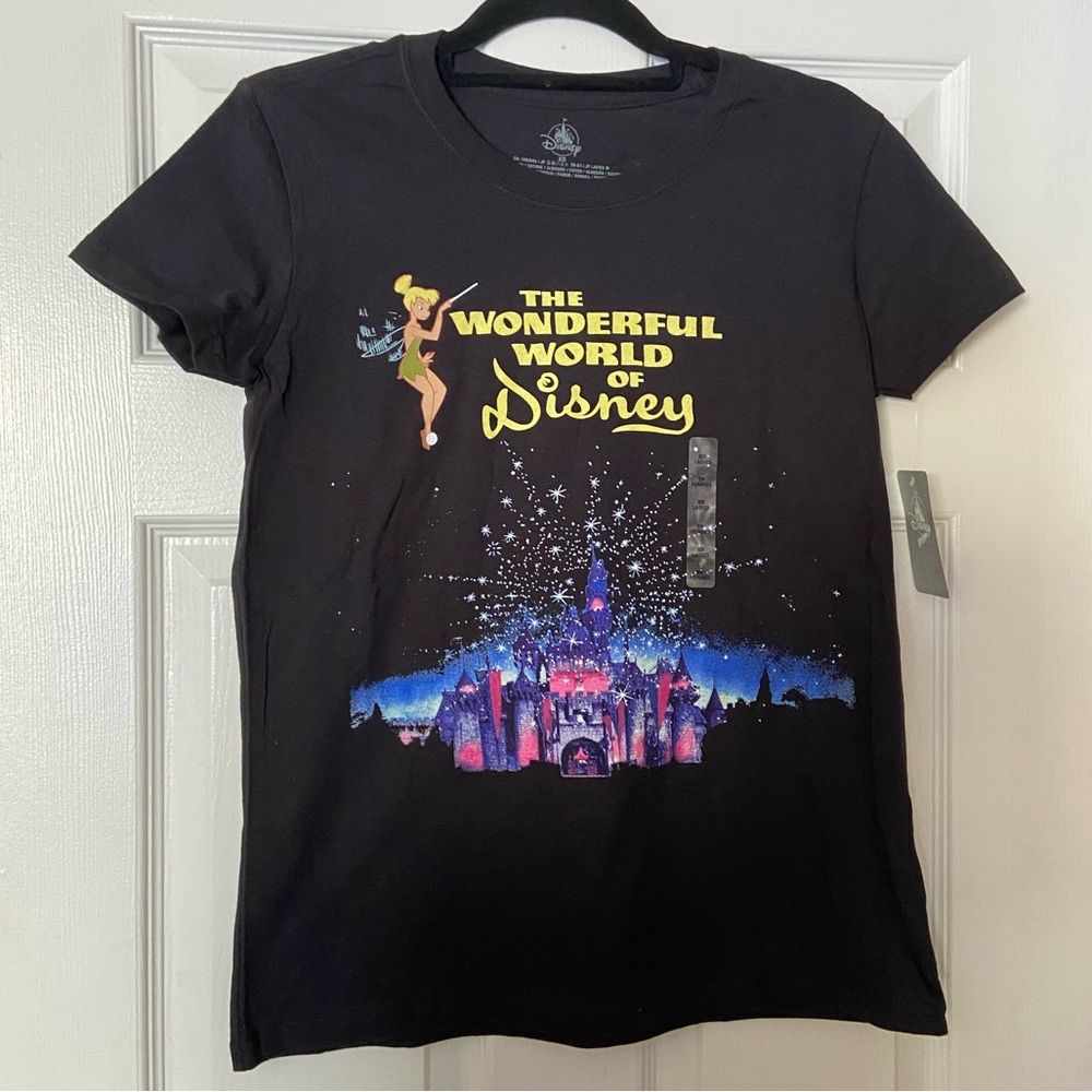 NWT Tinker Bell Wonderful World Of Disney Parks Shirt
